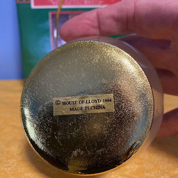 House of Lloyd-Christmas Around the World-3 Kings Ornament with Stand-Glass 1994 - Picture 5 of 5